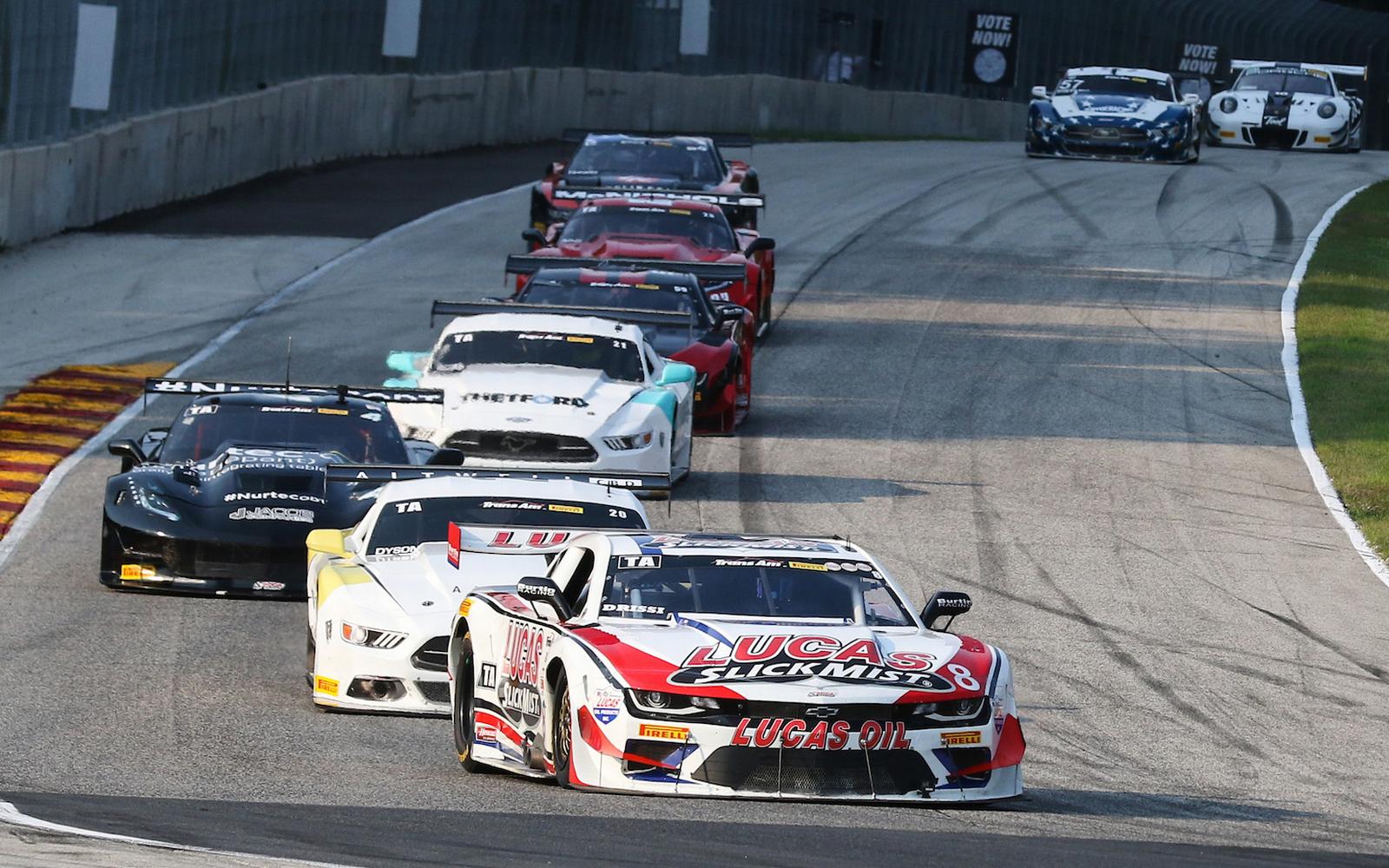Lucas SlickMist Driver Tomy Drissi Takes Pole and Maintains Second Place In The Trans Am Championship Presented by Pirelli